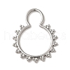 Non-Tarnish 304 Stainless Steel Pendants STAS-L022-288P-1