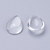 Transparent Glass Cabochons X-GGLA-Q002-1-2
