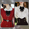 Polyester Ribbon Bowknot Brooch AJEW-WH0528-39B-6