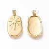 Brass Pendants X-KK-L006-034G-2