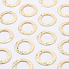 Brass Links Connectors KK-BC0006-39G-NF-8