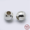 925 Sterling Silver Spacer Beads STER-K171-44S-3mm-3