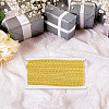 13M Polyester Centipede Lace Ribbons SRIB-WH0011-223A-6