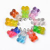 Transparent Resin Pendants RESI-R429-31-1