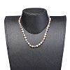 Cultured Freshwater Pearl Beaded Necklaces NJEW-JN02663-4