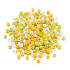 Opaque Glass Round Seed Beads GLAA-TAC0025-07A-07-8