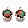 Glass Charms GLAA-S193-032B-1
