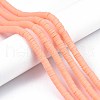 Handmade Polymer Clay Beads X-CLAY-R067-8.0mm-13-6