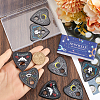 SUNNYCLUE 16Pcs 4 Styles Halloween Acrylic Pendants OACR-SC0001-78-3