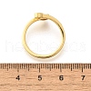 Brass Cuff Rings for Women RJEW-U044-C-5