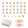 Cheriswelry DIY Alphabet Theme Stretch Bracelets Making Kits DIY-CW0001-10-1