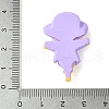 Opaque Resin Cabochons RESI-D310-01F-3