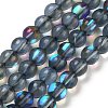 Transparent Glass Beads GLAA-B022-6mm-08-1