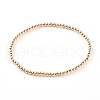 Glass & Brass Stretch Beaded Bracelets Sets BJEW-JB06151-8