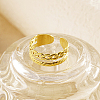 Stainless Steel Hollow Chain Cuff Rings AF3272-1-2