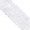 Olycraft 1 Strand Natural Rainbow Moonstone Beads Strands G-OC0005-37-1