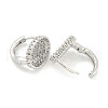 Brass Hoop Earring Findings KK-S386-02P-2