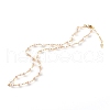 Mother's Day Jewellery Natural Pearl Beaded Necklaces NJEW-JN03435-02-1