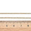 Brass Chain Necklaces MAK-L009-10G-3