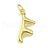 Brass Pendants KK-V007-35G-1