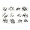 Tibetan Style Alloy Pendants TIBEP-MSMC021-04AS-1