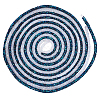   5M 2 Colors Sequins Rhinestone Tube Cord Rope FIND-PH0018-56-1