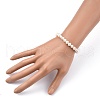 Natural Cultured Freshwater Pearl Beaded Bracelets BJEW-JB05434-02-4