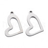 Non-Tarnish 304 Stainless Steel Pendants STAS-N095-054-1