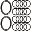 SOFPLATE 20Pcs Zinc Alloy Closed Jump Rings FIND-SP0002-78-1