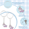 Alloy Enamel Keychain KEYC-GO00006-5