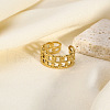 Stainless Steel Cuff Rings for Women CR0212-4