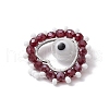 Glass Beads Pendants PALLOY-MZ00654-02-4