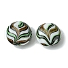 Handmade Gold Sand Lampwork Beads FOIL-B001-02D-1