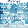 BENECREAT Winter Theme Imitation Pearl Vase Fillers DIY-BC0009-95-2
