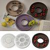 Flat Round DIY Storage Dish Silicone Molds DIY-F148-01-1