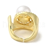 Rack Plating Brass Micro Pave Cubic Zirconia Cuff Rings RJEW-P110-02G-3