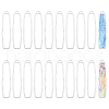 CHGCRAFT 20Pcs Alloy Open Back Bezel Big Pendants FIND-CA0008-87S-1