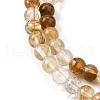 Watermelon Stone Glass Beads Strands G-L621-B03-4mm-4