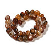 Natural Red Agate Beads Strands G-NH0017-B03-02-3
