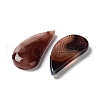 Dyed & Heated Natural Agate Pendants G-G065-03H-2