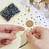 DICOSMETIC 2000Pcs 10 Colors Electroplate Glass Beads EGLA-DC0001-11-3