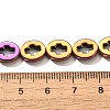Electroplated Synthetic Non-magnetic Hematite Beads Strands G-L613-Z01-02I-4