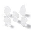 Natural Quartz Crystal Carved Healing Penguin Figurines G-B062-08F-1