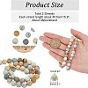 Natural Flower Amazonite Beads Strands G-NB0003-82-2