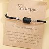 12 Constellations Protetion Plastic Column Link Bracelets WGFC008-12-1
