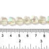 Electroplate Glass Beads Strands EGLA-B006-04A-FR03-4