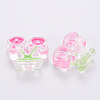 Transparent Acrylic Beads MACR-S374-04A-01-1