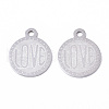 Non-Tarnish 201 Stainless Steel Pendants STAS-N091-93-2