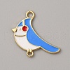 Alloy Enamel Connector Charms ENAM-WH0061-38B-1