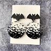 Fashionable Acrylic Bat Earrings for Women HR1721-1-1